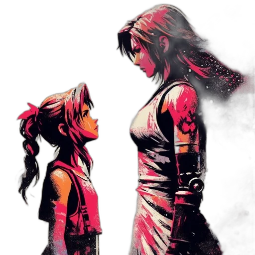 concept art, comic book art, fantasy art, cyberpunk transparent PNG cut-out