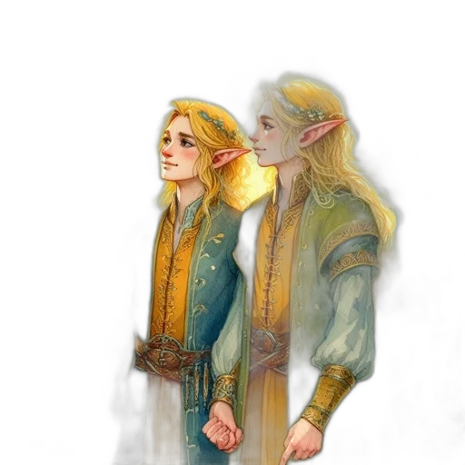 jacket, fantasy art, concept art, watercolor transparent PNG cut-out
