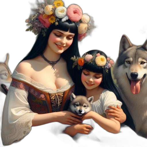 jewelry, fantasy art, photorealistic, oil painting transparent PNG cut-out