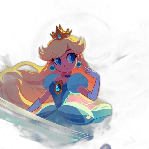 crown, dress, creature, concept art transparent PNG cut-out
