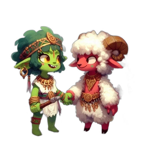 staff, mask, concept art, fantasy art transparent PNG cut-out