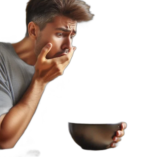 food, mask, face, hair transparent PNG cut-out