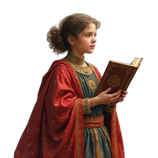 dress, staff, crown, sword transparent PNG cut-out