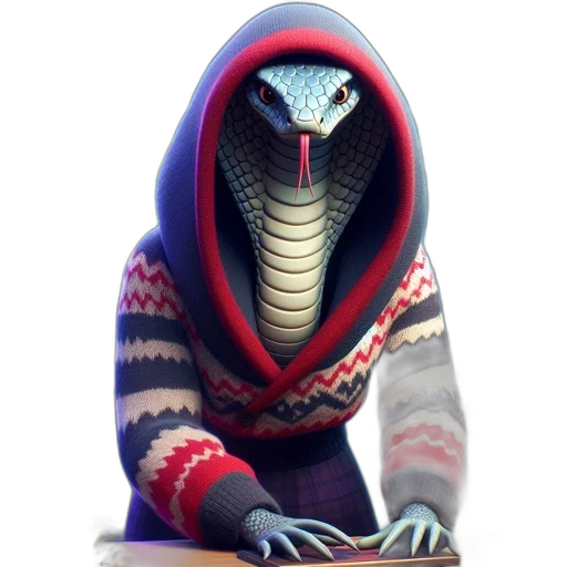 creature, dragon, mask, jacket transparent PNG cut-out