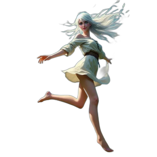 dress, dragon, creature, concept art transparent PNG cut-out