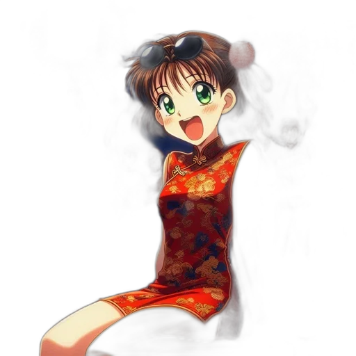 dress, staff, face, flower transparent PNG cut-out