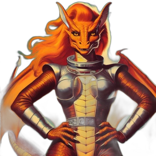 dragon, fantasy art, concept art, comic book art transparent PNG cut-out