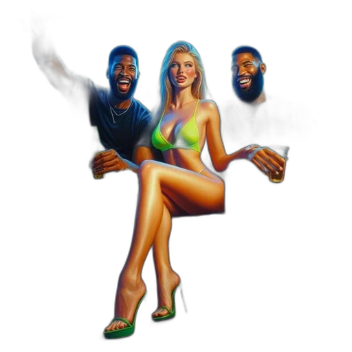 concept art, pixel art, vaporwave, fire transparent PNG cut-out