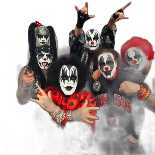 mask, seven, individuals, dressed transparent PNG cut-out
