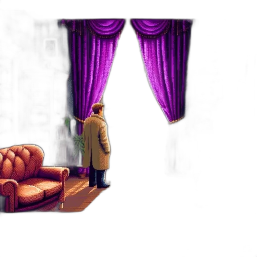 furniture, jacket, umbrella, staff transparent PNG cut-out