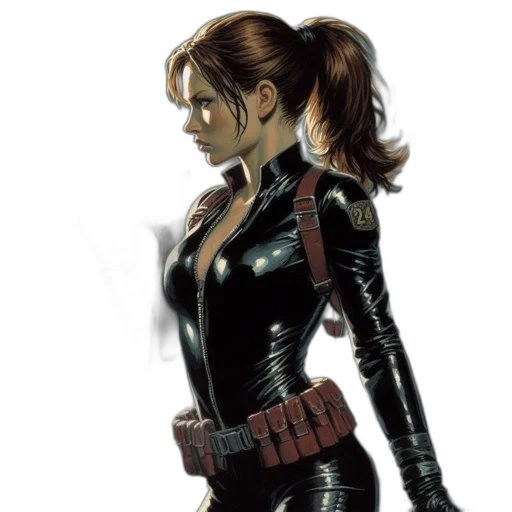jacket, comic book art, concept art, cartoon transparent PNG cut-out