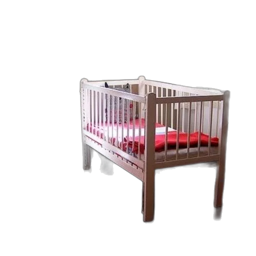 furniture, 3d render, nursery, white transparent PNG cut-out