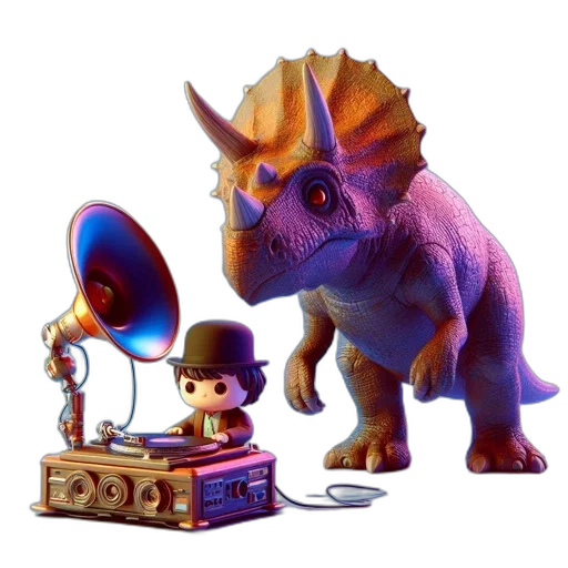 dragon, creature, hat, animal transparent PNG cut-out