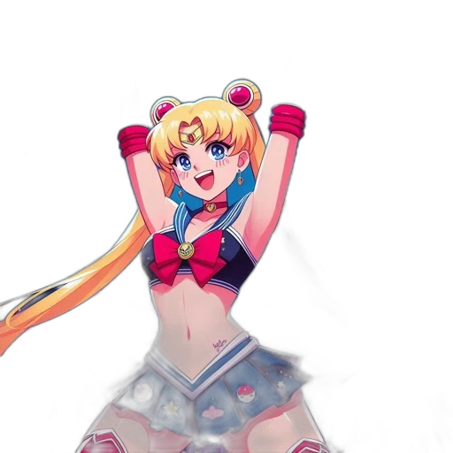 dress, weapon, anime, concept art transparent PNG cut-out