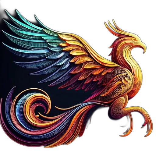 dragon, fantasy art, concept art, pixel art transparent PNG cut-out