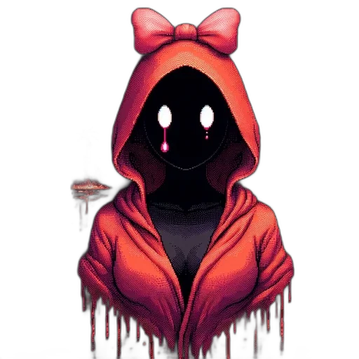mask, creature, jacket, dress transparent PNG cut-out