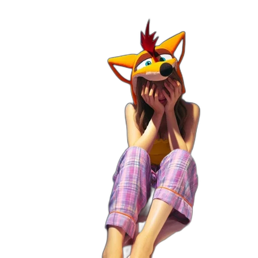 mask, dress, animal, creature transparent PNG cut-out
