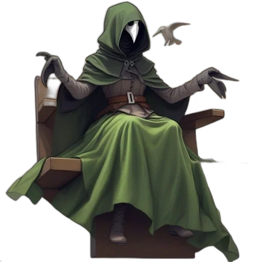 mask, staff, jacket, furniture transparent PNG cut-out