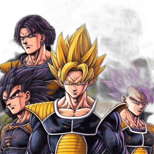 concept art, comic book art, anime, fantasy art transparent PNG cut-out