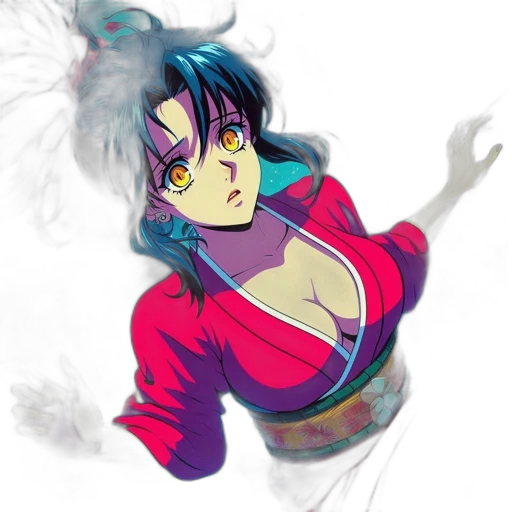 jacket, concept art, anime, cyberpunk transparent PNG cut-out