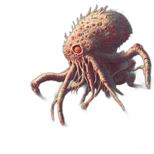 creature, animal, hair, robot transparent PNG cut-out