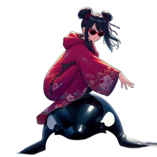 jacket, concept art, anime, fantasy art transparent PNG cut-out