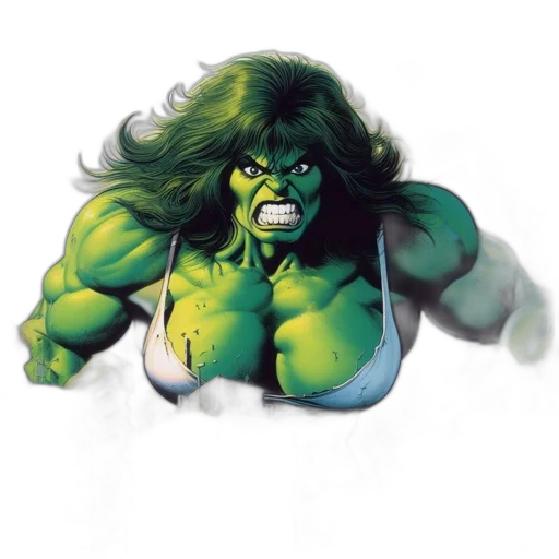 comic book art, concept art, photorealistic, fantasy art transparent PNG cut-out