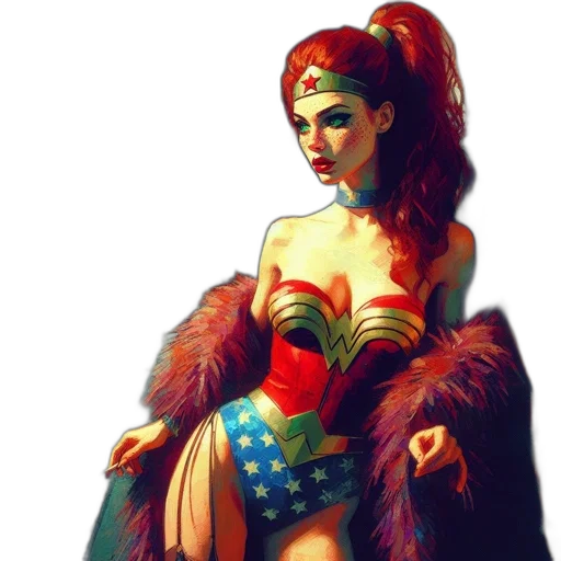 dress, comic book art, fantasy art, concept art transparent PNG cut-out