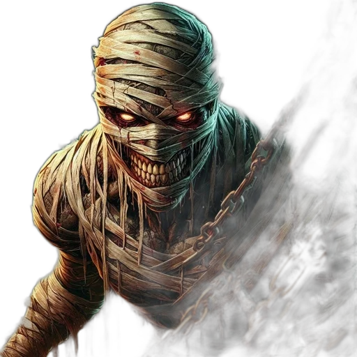 mask, comic book art, concept art, fantasy art transparent PNG cut-out