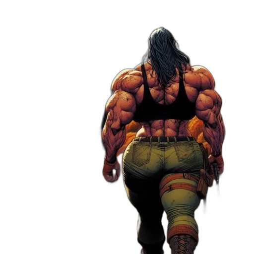 comic book art, concept art, fantasy art, pixel art transparent PNG cut-out