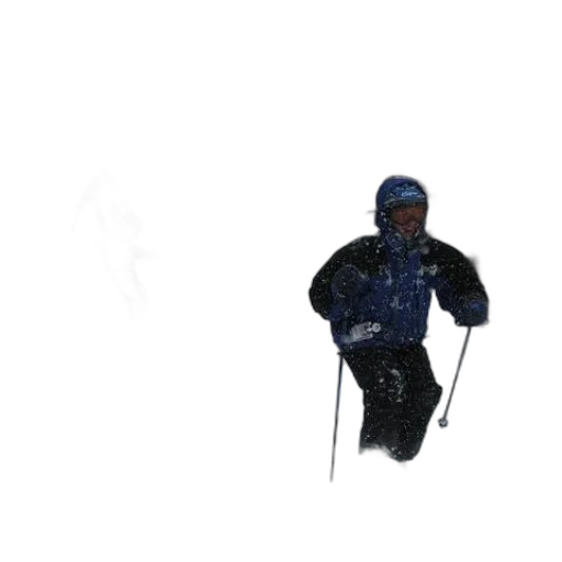 staff, jacket, creature, umbrella transparent PNG cut-out