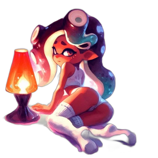 dress, weapon, staff, concept art transparent PNG cut-out