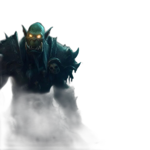 creature, mask, robot, staff transparent PNG cut-out