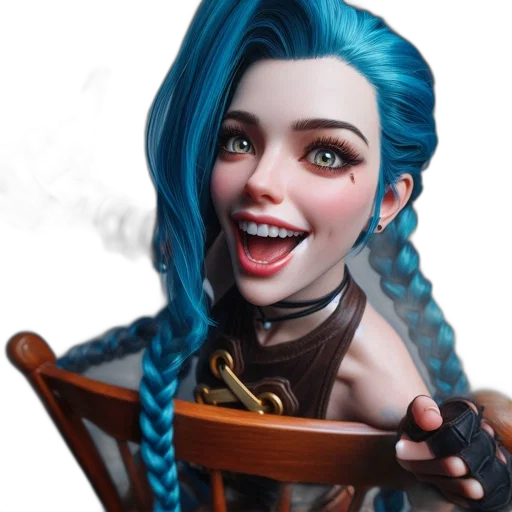 face, staff, hair, robot transparent PNG cut-out