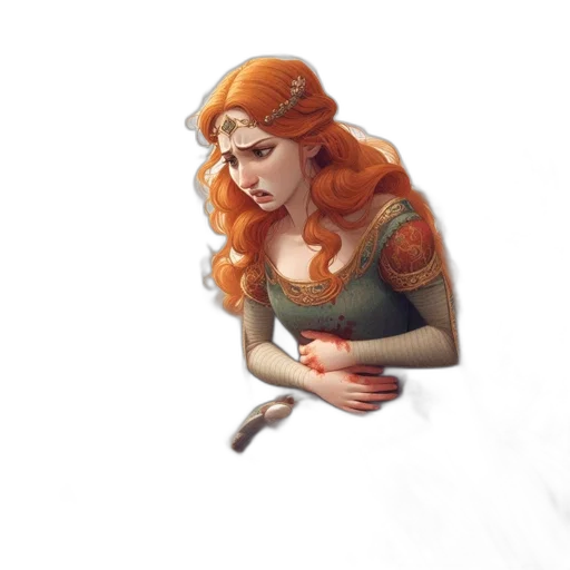dress, crown, fantasy art, concept art transparent PNG cut-out