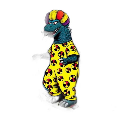 dragon, creature, animal, jacket transparent PNG cut-out