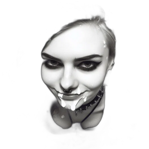 mask, face, robot, creature transparent PNG cut-out