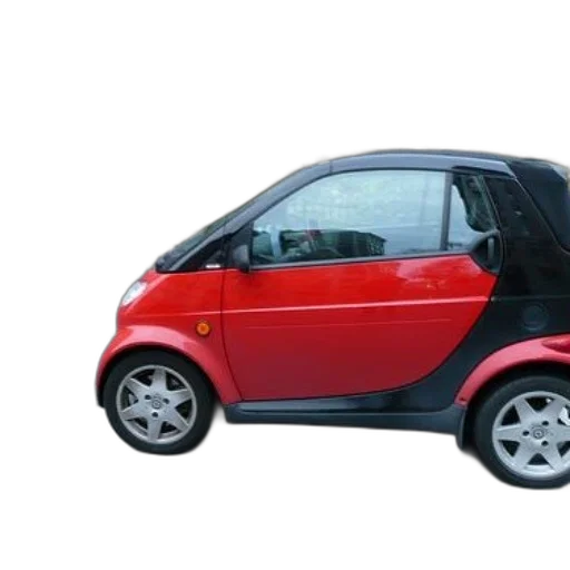 car, robot, 3d render, red transparent PNG cut-out
