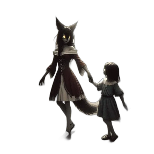 dress, creature, mask, animal transparent PNG cut-out