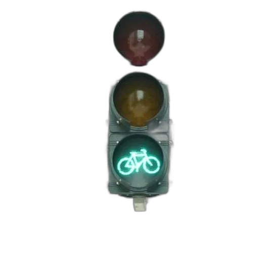 traffic, light, green, bicycle transparent PNG cut-out