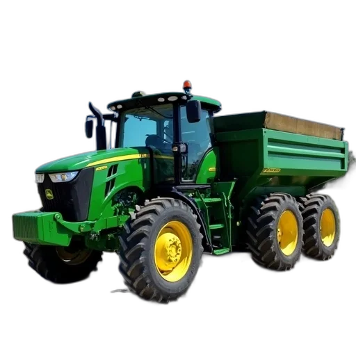 photorealistic, green, john, deere transparent PNG cut-out
