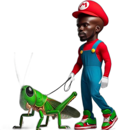 creature, robot, animal, staff transparent PNG cut-out
