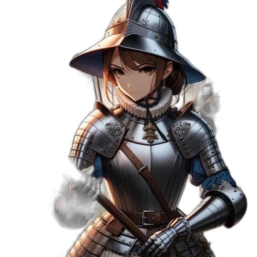 sword, staff, weapon, hat transparent PNG cut-out