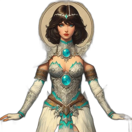 jewelry, staff, dress, crown transparent PNG cut-out