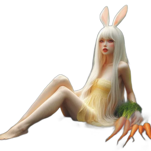 creature, hair, animal, fantasy art transparent PNG cut-out