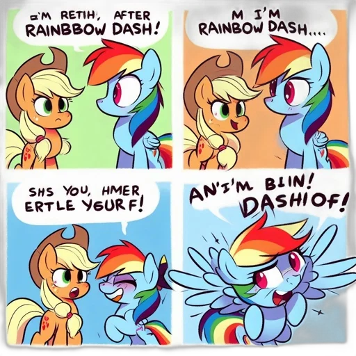 little, pony, characters, rainbow transparent PNG cut-out