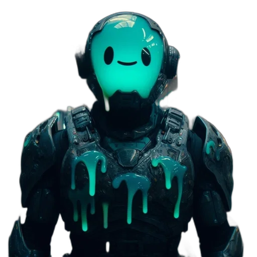 robot, mask, creature, face transparent PNG cut-out