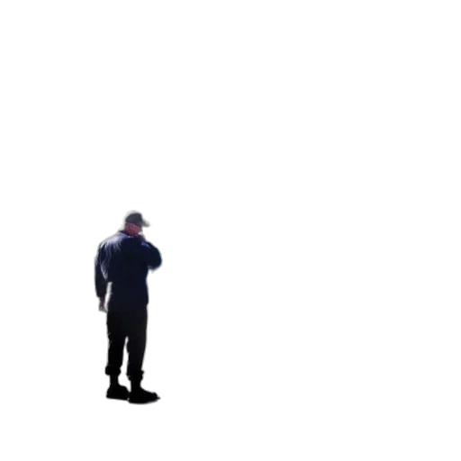 staff, hat, jacket, robot transparent PNG cut-out