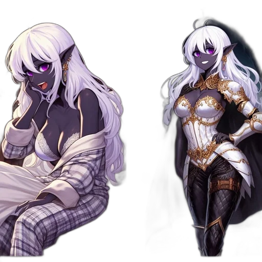 concept art, fantasy art, pixel art, comic book art transparent PNG cut-out