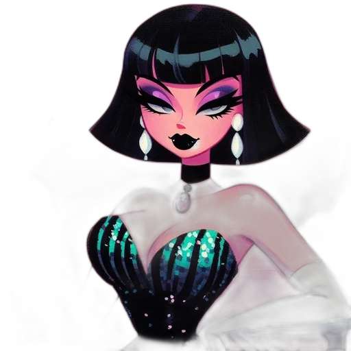 dress, mask, jewelry, crown transparent PNG cut-out